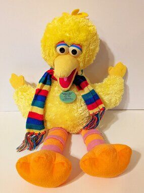 Sesame Street BIG BIRD 22" Build A Bear Plush Stuffed Animal Limited Edition 200
